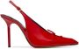 Jacquemus Abra 100 mm slingback sandalen Rood - Thumbnail 1