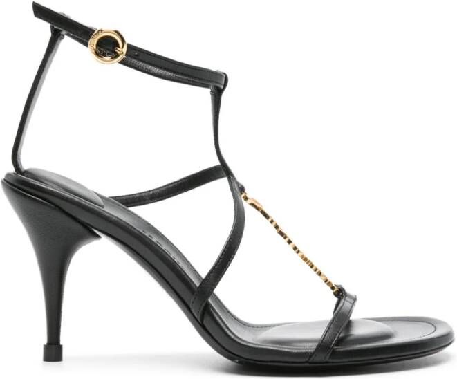 Jacquemus Les Sandales Pralu sandalen Zwart