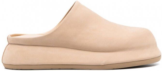 Jacquemus Slip-on muiltjes Beige