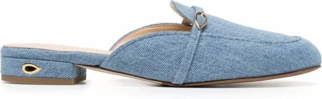 Jennifer Chamandi Loafers met open rug Blauw