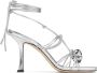 Jimmy Choo Jemma 90 mm sandalen met bandjes Zilver - Thumbnail 1