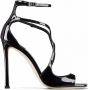 Jimmy Choo Azia vierkante sandalen Zwart - Thumbnail 1