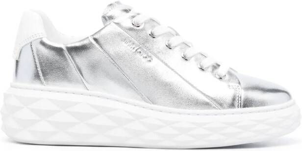 Jimmy Choo Diamond Light Maxi F sneakers Zilver