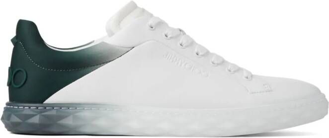 Jimmy Choo Diamond Light M II sneakers met ombré-effect Wit