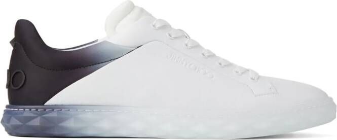 Jimmy Choo Diamond Light M II sneakers met ombré-effect Wit