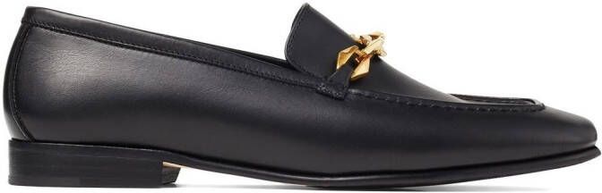 Jimmy Choo Diamond Tilda loafers Zwart