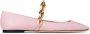 Jimmy Choo Diamond Tilda leren ballerina's Roze - Thumbnail 1