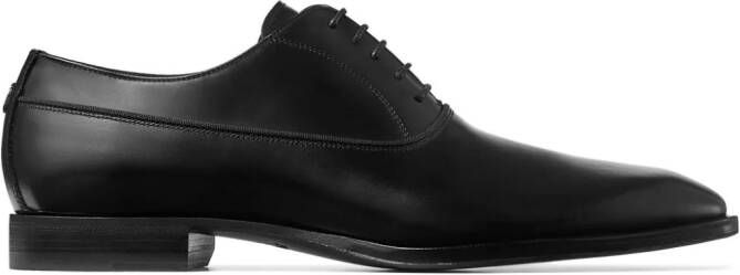 Jimmy Choo Foxley leren Oxford schoenen Zwart