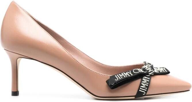 Jimmy Choo Romy leren pumps Roze