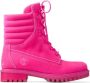 Jimmy Choo x Timberland gewatteerde veterlaarzen Roze - Thumbnail 1