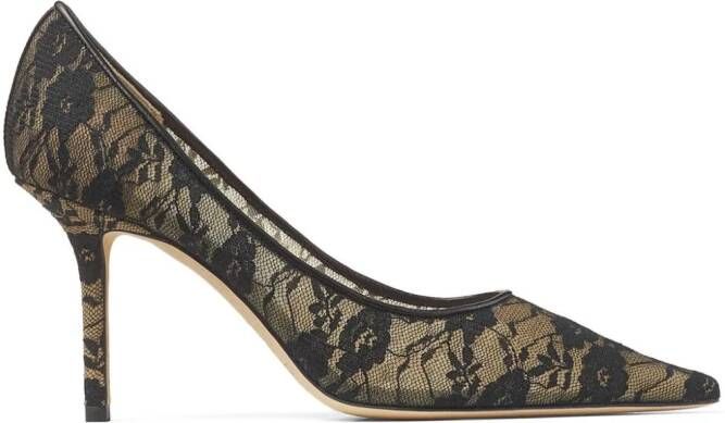 Jimmy Choo Love leren pumps Zwart - Schoenen.nl