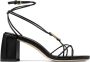 Jimmy Choo Onyxia 70 sandalen met bandjes Zwart - Thumbnail 1