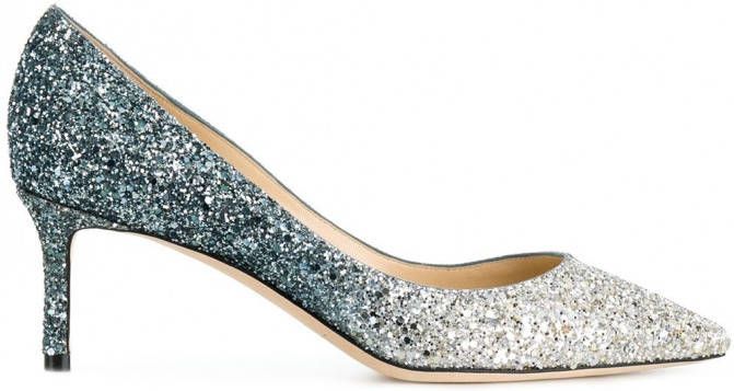 Jimmy Choo Romy 60 glitterpumps Metallic