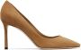 Jimmy Choo Romy suède pumps 85 mm Bruin - Thumbnail 1