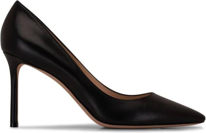 Jimmy Choo Romy leren pumps 85 mm Zwart