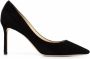 Jimmy Choo Romy suède pumps Zwart - Thumbnail 1