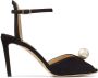 Jimmy Choo Sacora sandalen verfraaid met parels Zwart - Thumbnail 1