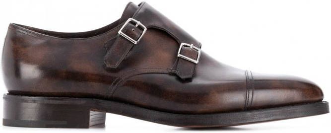 John Lobb William gespschoenen Bruin