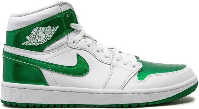 Jordan Air 1 high-top sneakers Groen