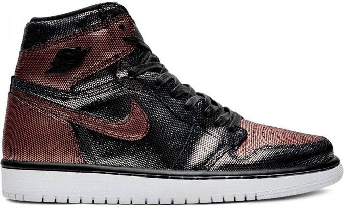 Jordan Air 1 high-top sneakers Zwart