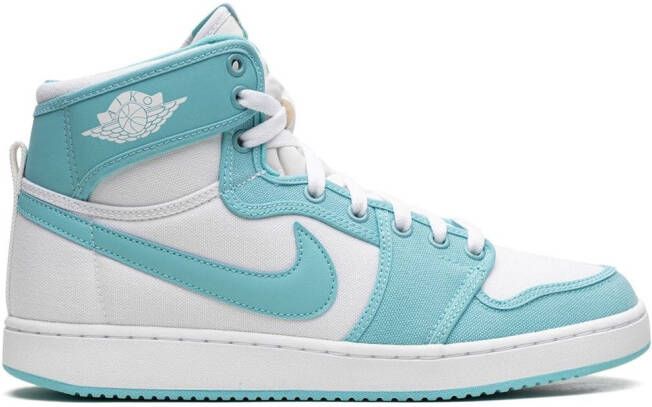 Jordan "Air 1 KO Bleached Aqua sneakers" Wit