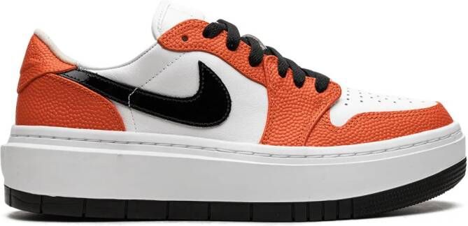 Jordan "Air 1 Low Brilliant Orange sneakers" Wit