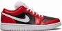 Jordan "Air 1 Low Chicago Flip sneakers " dames rubber leer Stof 10.5 Rood - Thumbnail 1