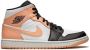 Jordan "Air 1 Mid Crimson Tint sneakers" Zwart - Thumbnail 1