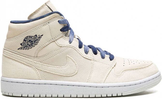 Jordan Air 1 Mid high top sneakers Beige