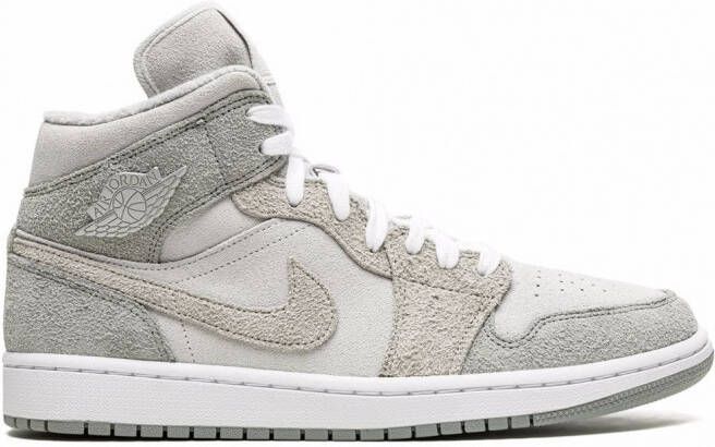 Jordan Air 1 Mid SE "Grey Fleece" sneakers Grijs