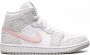 Jordan Air 1 Mid SE "Heather Grey Pink" sneakers Wit - Thumbnail 1