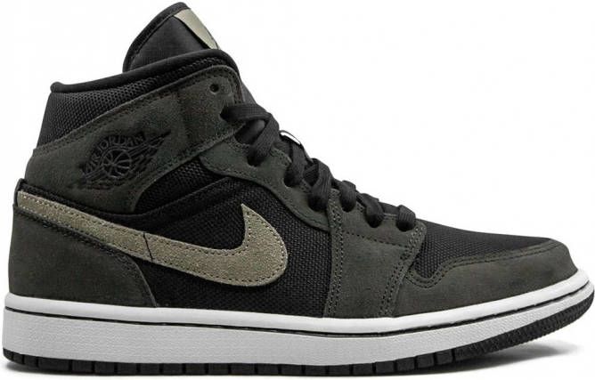 Jordan Air 1 Mid sneakers Zwart