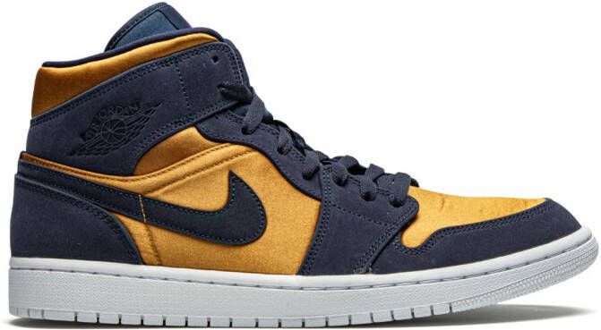 Jordan Air 1 mid-top sneakers Blauw