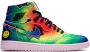 Jordan Air 1 Retro High J. Balvin sneakers Blauw - Thumbnail 1