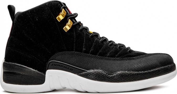 Jordan Air 12 Reverse Taxi sneakers Zwart