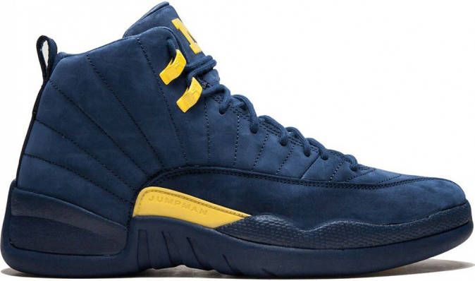 Jordan Air 12 RTR Michigan sneakers Blauw