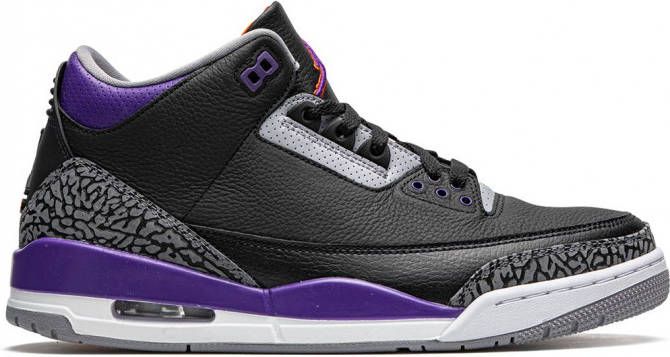 Jordan Air 3 sneakers Zwart