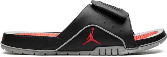 Jordan Air Hydro 6 slippers Zwart