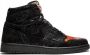 Jordan Air Retro 1 high top sneakers Zwart - Thumbnail 1