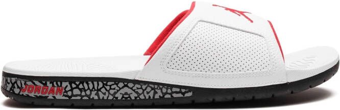 Jordan Hydro 3 slippers Wit