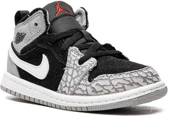 Jordan Kids Air Jordan 1 high-top sneakers Zwart