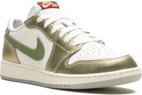 Jordan Kids Air Jordan 1 Low "Year of the Dragon" sneakers Groen