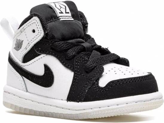 Jordan Kids Air Jordan 1 Mid SE sneakers Zwart