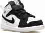 Jordan Kids Air Jordan 1 Mid SE sneakers Zwart - Thumbnail 1