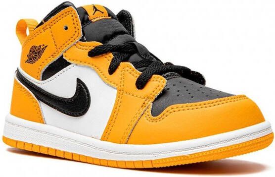 Jordan Kids Air Jordan 1 Mid sneakers Geel