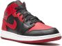 Jordan Kids Air Jordan 1 mid-top sneakers Zwart - Thumbnail 1