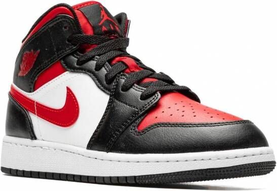 Jordan Kids Air Jordan 1 Mid sneakers Zwart