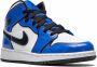 Jordan Kids Air Jordan 1 mid-top SE GS sneakers Blauw - Thumbnail 1