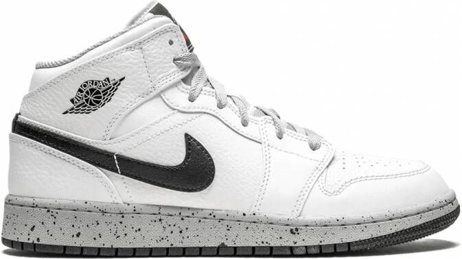 Jordan Kids Air Jordan 1 Mid (GS) sneakers Wit