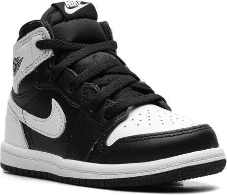 Jordan Kids Air Jordan 1 Retro High OG "Reverse Panda" sneakers Zwart